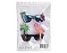 PLAY BLING 2 Pieces Hawaiian Tropical Novelty Sunglasses Flamingo Parrot Tree Party Glasses Eyewear for Fancy Dress