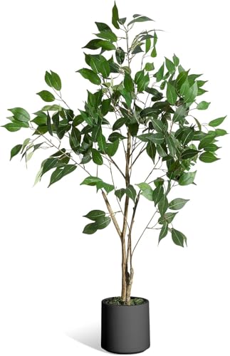 7FT Tall Artificial Ficus Tree Indoor