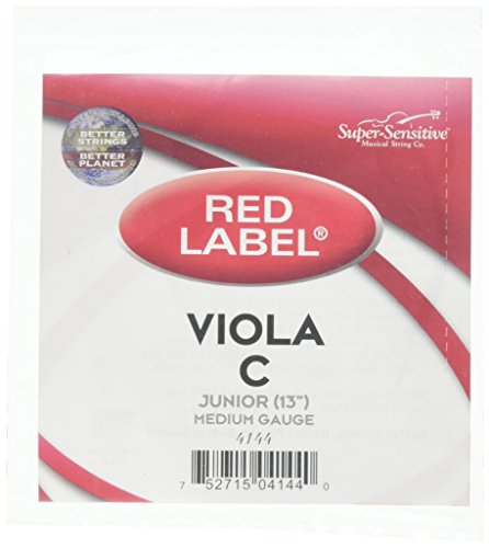 Supersens 14144 Red Label Viola C String, 33cm Junior Size