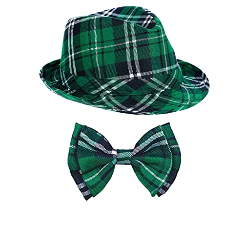 Set Día de San Patricio Sombrero, Corbata y Tirantes miniatura 4