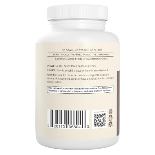 Real Mushrooms Lion's Mane Capsules