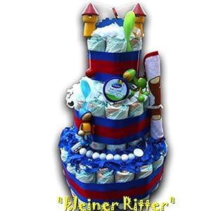 Luiertaart – luiertaart kleine prins en prinses voor jongens, meisjes of neutraal babygeschenk babyshower doop geboorte…