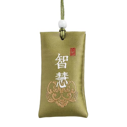 Sal Espiritual - Sal Negra Para La Protección | Sales Espirituales Para El Dinero | Collar Budista De Sal Espiritual De China | Talismán Clásico Chino, Esperanza De Una Vida Mejor, Sabiduría Y Riqueza