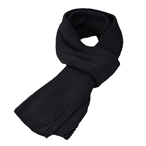 Winter Thick Cable Knit Wrap Long Warm Scarf for Men Women
