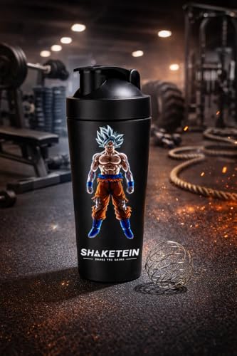 Image of Stainless Steel Gym Shaker Bottle 750ml | Leak Proof Protein Mixer Shaker | BPA Free | Metal Sports Water Bottle for Gym, Workout & Fitness