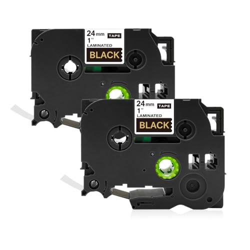 Flowerty �݊� �u���U�[�H�� TZe-354 ���n������ 24mm�� 2�Z�b�g ����8m �s�[�^�b�` P-touch �ėp �e�[�v�J�[�g���b�W