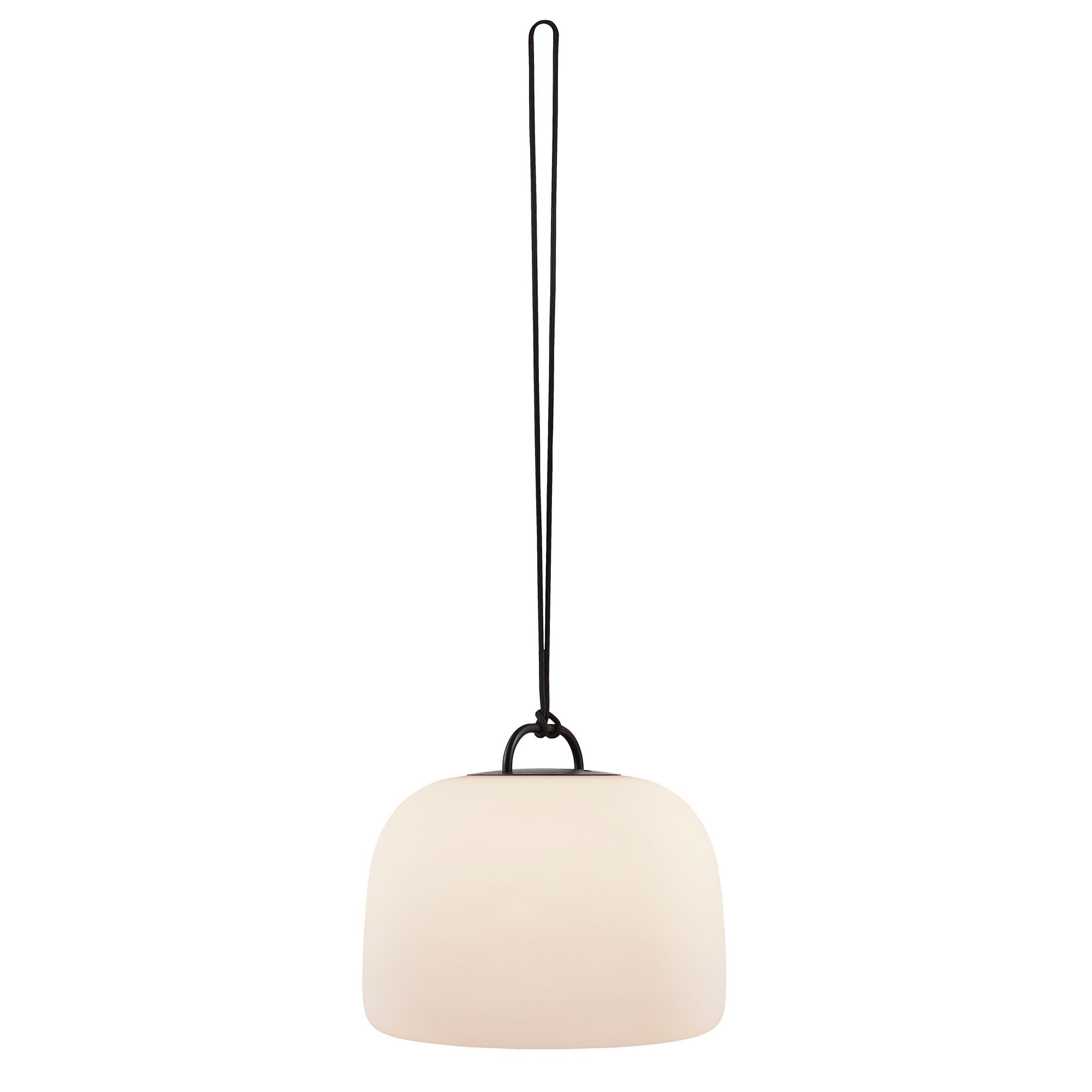 Nordlux KETTLE-Suspension d'extérieur Métal Ø36cm Blanc designé par Says Who