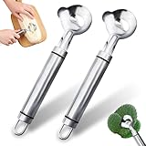 2 PCS Cactus Peeler Tool, Cactus Peeler Spoon, Long Handle Knife with Hole, Kitchen Gadget Accessories