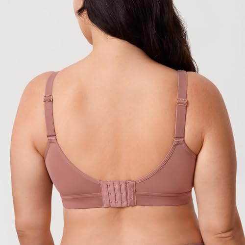 Image of AISILIN Women's Plus Size Unlined Wireless Bra | Soft Smooth Fabric, Unlined, Added Sling, U Back, Full Coverage, Comfort Support, For daily wear, sleep