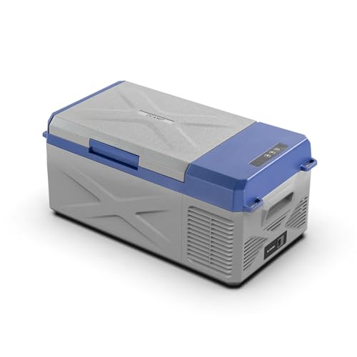 Image of zcamp X15 12 Volt Refrigerator,Mini Portable Freezer,16 Quart(15.6L) Electric Cooler,12V Car Fridge APP Control,12/24V DC 100-240V AC for Ourdoor, Camping, Travel, Truck,RV, Boat -4℉~68℉