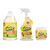 OdoBan Ready-to-Use Disinfectant and Odor Eliminator, Set of 3, 32 oz Spray, 1 Gallon Concentrate and 14 oz Solid Odor Absorber, Citrus Scent