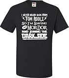 Go All Out X-Large Black Adult I Never Heard Back from Tom Riddle Funny T-Shirt