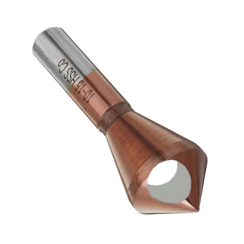 1pc HSS-Co M35 Punta Da Trapano Svasatore 1-4/2-5/5-10/10-15mm/15-20mm Metallo Conico Sega A Tazza 90 Gradi Sbavatura Smusso Taglierina(15-20mm)