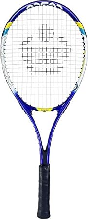 Cosco Max Power Tennis Racket, Aluminium O Beam Full Woven Cover