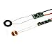 Wireless Charger 10mm Coil 150mA/300mA Wireless Transmitter Power Charger Module 5V Output ((10mm/8.7mm Coil 300mA))