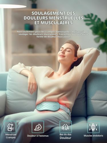 Slimpal Coussin Chauffant pour le Soulagement des Douleurs Menstruelles – vue 2