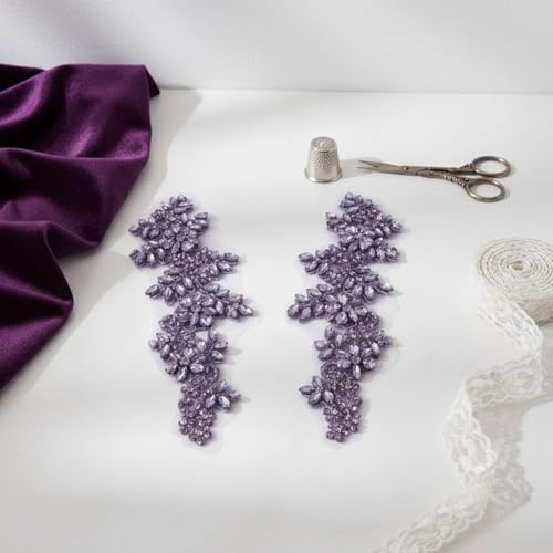 Applique en scintillants mariage pour personnaliser votre robe unique