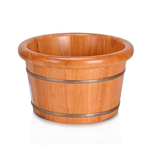 Cubo de Madera para Baño de Pies Spa