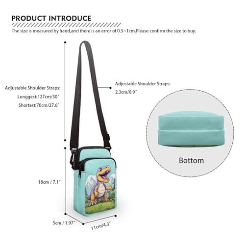 Image of Small Crossbody Purse for Women Kids Shoulder Messenger Bag