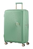 American Tourister Soundbox Spinner Equipaje de mano L (77 cm 110 L), Verde (Almond Green/Gold)