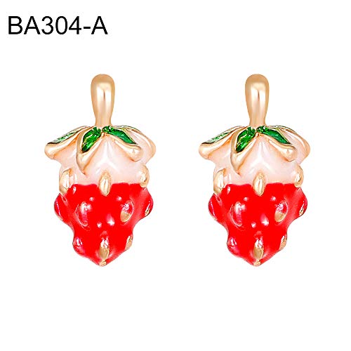 Preisvergleich Produktbild Muzhili3 Damen-Ohrringe, Unisex, Weihnachtsbaum, Schneemann, Hut, Schuhe, Ohrstecker, Strass Schmuck Ohrringe BA312-A BA304-A