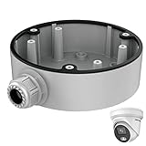 KENUCO DS-1280ZJ-DM21 CB140PT Junction Box for Cameras 5.4'' Conduit Base(1 Pack)