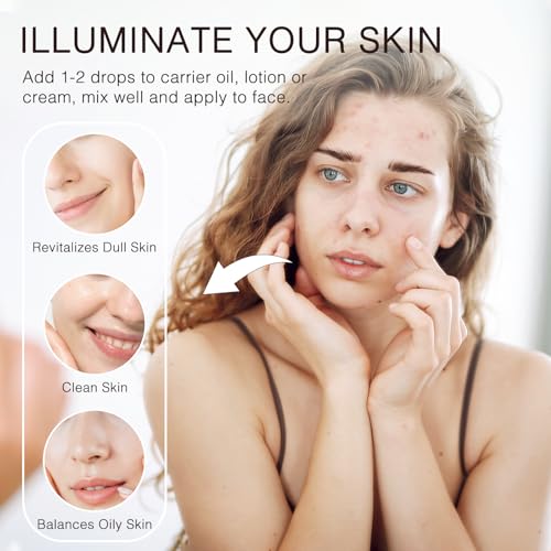 Image of Lemon Eucalyptus Essential Oil for Skin, Face, Massage, Diffuser | Pure and Natural, Lemon Eucalyptus Oil for Home Cleaning, Aromatherapy, DIY Soap and Candle Making, 100ml / 3.38 fl oz