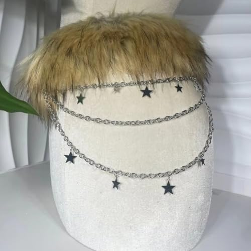 Ceinture rétro en fourrure pour structurer une robe vintage trop ample