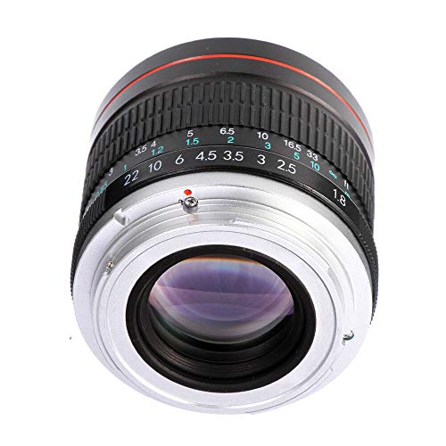 Jintu 85Mm F1.8 Manual Focus Telephoto Portrait Slr Camera Lens For Canon Eos Rebel Xt Xti Xs Xsi T1I T2I T3 T3I T4I T5 T5I T6I T7I T8I 1300D 1100D 1000D 550D 500D 450D 400D 350D 60D 90D #TOP2