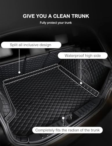 Tapis de coffre Citroen C5 Berline anti-salissure protection sol - 6