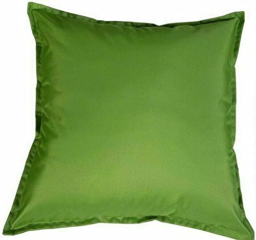 POSHLIVING Premium Lime Green WATERPROOF Outdoor FILLED 24" Garden Furniture Scatter Cushion PAD 60 x 60cm (Lime Green)