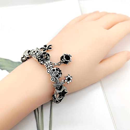 Yiqifly 40Pcs Jewelry Making Charms Rhinesotone Beads Assorted Colors And Styles Randomly (05) #TOP2