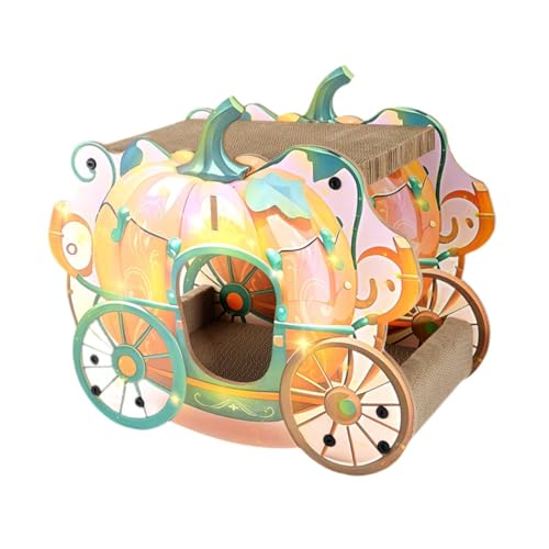 STARTIST 猫スクラッチポスト ペットベッド 2段 広々とした傷つきにくいペットアクセサリー 巣の隠れ家 子猫用 屋内猫用