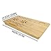 Soporte para portátil plegable de bambú | Escritorio de cama de madera...