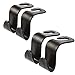 4pcs Gancio per Auto Poggiatesta, Multifunzione Gancio Sedile Posteriore, Ganci Universal Organizer, Portaoggetti, Gancio Seggiolino, Accessori Auto Interno per Borse Cappotti Sacchetti Della Spesa