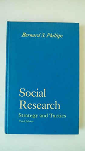Social Research: Strategy and Tactics