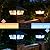 TW SHINE 6 Pack Solar Outdoor Fence Post Lights, 2 Modes Post Cap Lights Waterproof Warm White/Cool White for Yard, Garden, Porch, Patio Decor, for 4x4 5x5 6x6 Wood Posts