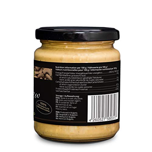 Planet Plant-Based Organic Cashew Butter / 2 Pack (2x250g) / Cashew Butter / Extreem romig en heerlijk / 100% Premium… - Image 4