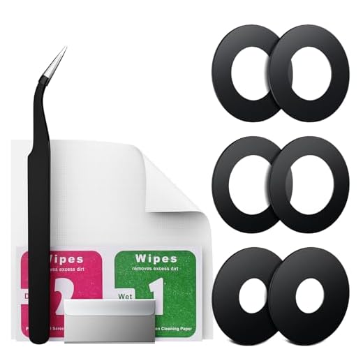 Eonpam 2 Pack Kamera Glas für Samsung Galaxy A35 /A55 Original Rückseite Kamera Linse Glas Ersatz HD Kameraschutz Camera Glass+ Reparatur Set