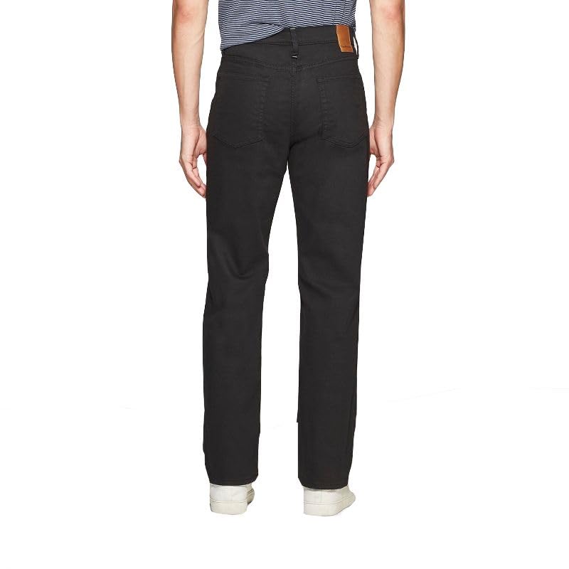 Goodfellow & Co Men's Straight Fit Jeans Solid Black 40x302