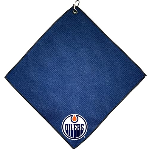 Team Golf NHL Edmonton Oilers Microfiber Golf Towel, 15x15 (Multicolor) - image 1