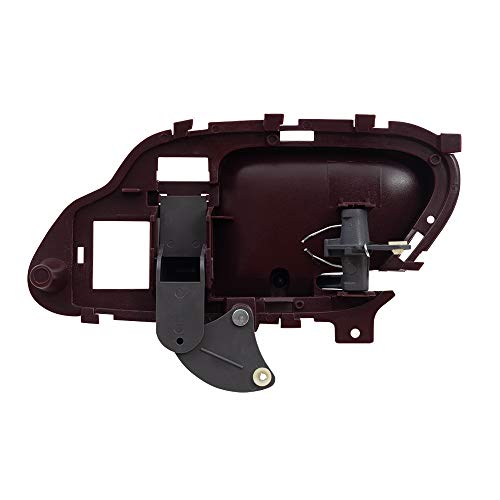 Autoandart Brock Replacement Drivers Inside Inner Red Door Handle Compatible With 95-02 Pickup Truck 15708049 #TOP2