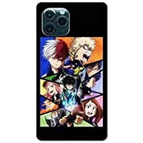 Cokitec Carcasa para iPhone 11 (6,1), Manga My Hero Academia, Color Negro