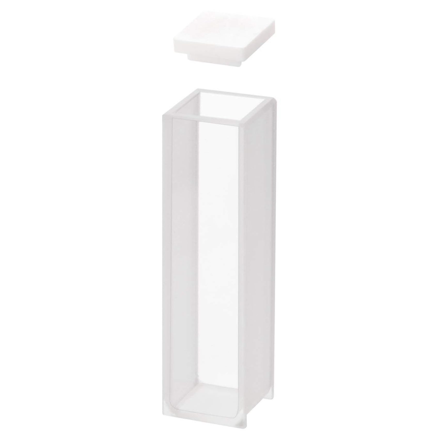 Quarz Küvette, Spektralphotometer Küvetten 10 mm Pfad Länge, 45 mm Höhe, 3,5 Ml Kapazität - 16 Stücke