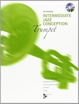 Paperback Intermediate Jazz Conception -- Trumpet: 15 Great Solo Etudes (English/German Language Edition) (Book & CD) [German] Book