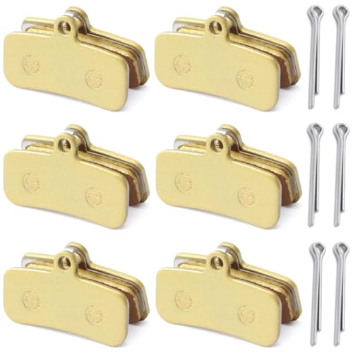 Image of 6 Pcs Disc Brake Pads Set for Sur Ron Light Bee X /S, Talaria Sting R MX3 MX4, Segway X160 X260 Front and Rear Brake Pads for Electric Dirt Bike Replacement Parts