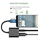 XIIVIO Type C Audio Charger Adapter, 2 in 1 USB C to 3.5mm DAC Audio Headphone Jack Adapter Cable with USB-C PD Charging Converter Cord for Google Pixel 2 2 XL, HTC, Huawei,Essential Ph-1,Black
