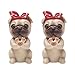 2Pcs Desktop Eyeglass Supporto Gog Gog Animal Figurine da Vista Occhiali da Vista Occhiali da Sole Spettacolo Espositore Stand per Occhiali da Tavolo Occhiali da Lettura Occhiali