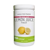 Nubeleaf Lemon Juice Powder - Non-GMO, Gluten-Free, Vegan Source of Antioxidants & Vitamin C - Nutri