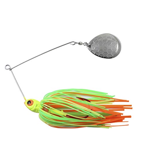 NORTHLAND TACKLE Reed-Runner Single Spin / 4" / 3/8 OZ - #4/0 HK/FIRETIGER